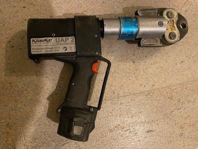 KLAUKE / HENCO / UPONOR UAP2 Perstang / Persmachine, Ophalen of Verzenden, Zo goed als nieuw
