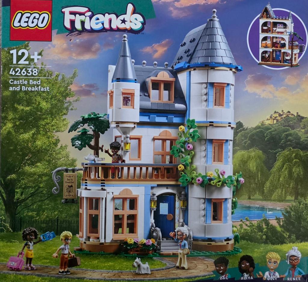 LEGO Friends 42638 Castle Bed & Breakfast, Ophalen of Verzenden, Zo goed als nieuw