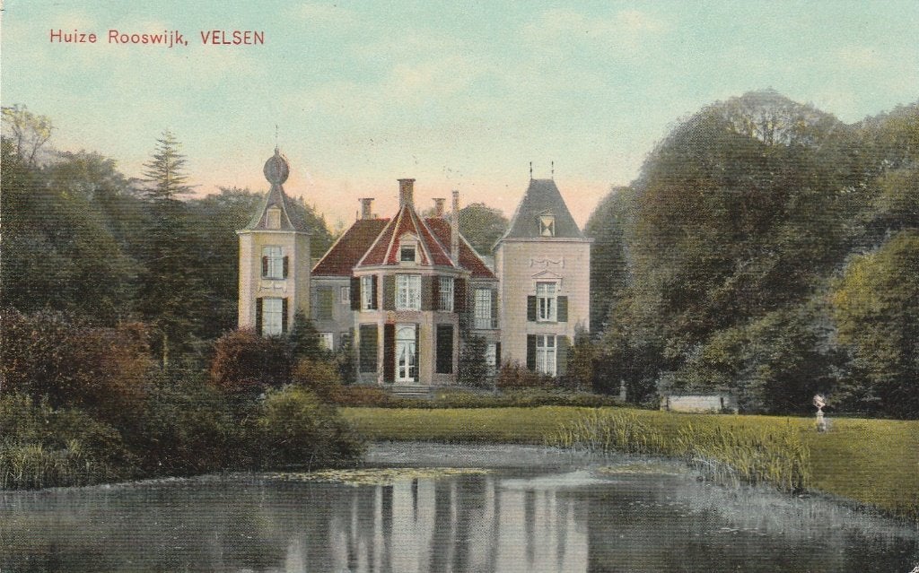 velsen- huize rooswijk 1912, Ophalen of Verzenden, Voor 1920, Noord-Holland