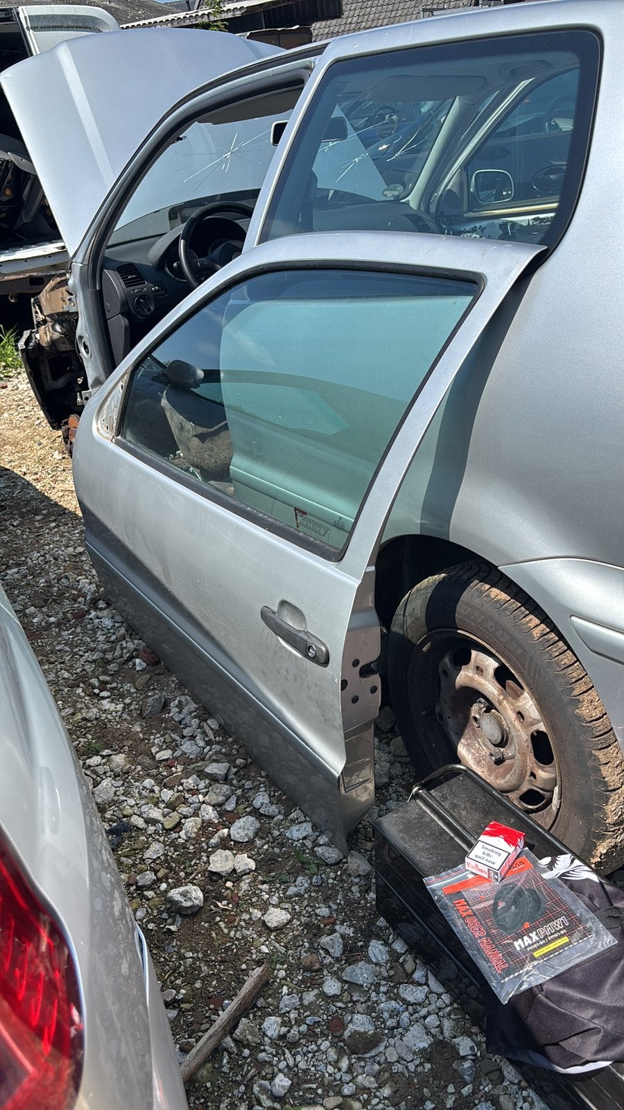 Autodeur links 3 deurs vw polo 6n2, Ophalen, Gebruikt, Volkswagen