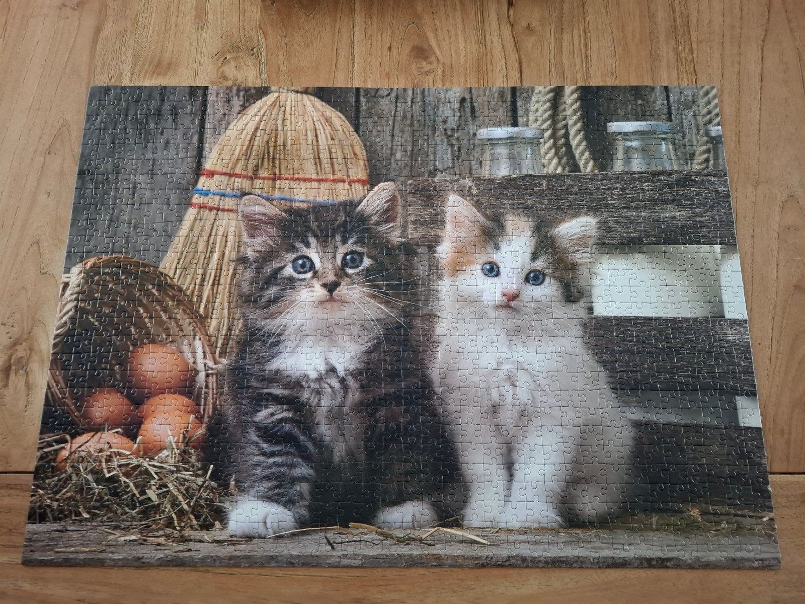 puzzel Lovely Kittens 1000 stukjes, Ophalen of Verzenden, 500 t/m 1500 stukjes, Zo goed als nieuw, Legpuzzel