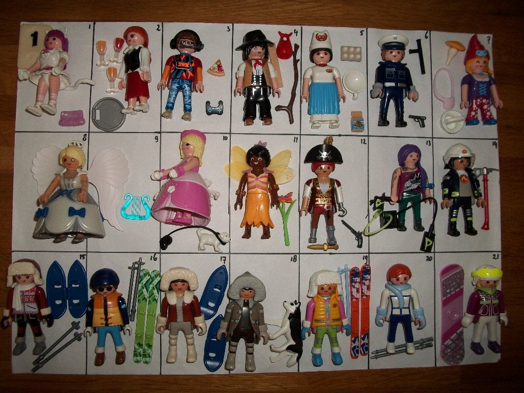 Figures / poppetjes / figuren / prinses / ridder / bakker, Ophalen of Verzenden, Nieuw, Complete set, Figuren