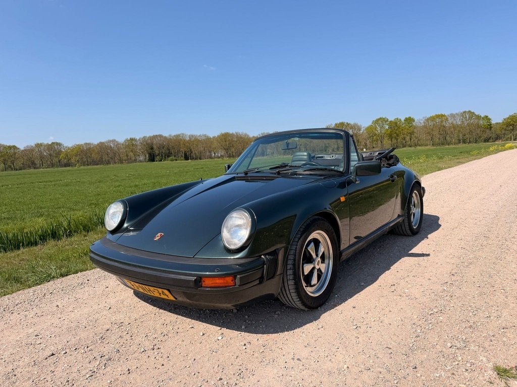 Porsche 911 3.0 SC Cabrio 1983, Auto's, Porsche, 1190 kg, Achterwielaandrijving, Cabriolet, Leder