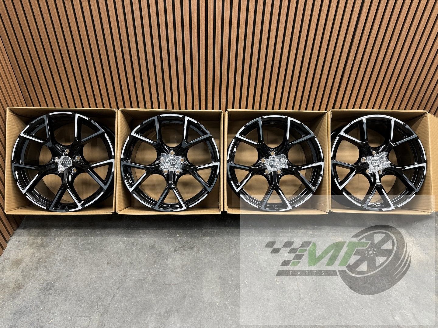 ️️19" Audi S3 A3 8Y 8V SLine ET46 5Y Grafisch NIEUW RS3 OEM, Auto-onderdelen, Banden en Velgen, 19 inch, -, -, Banden en Velgen