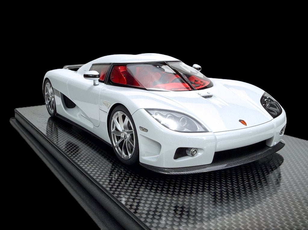 Koenigsegg CCX Zilver 1:18 FrontiArt Pre-Order, Hobby en Vrije tijd, Modelauto's | 1:18, Ophalen of Verzenden, Nieuw, Auto, Overige merken