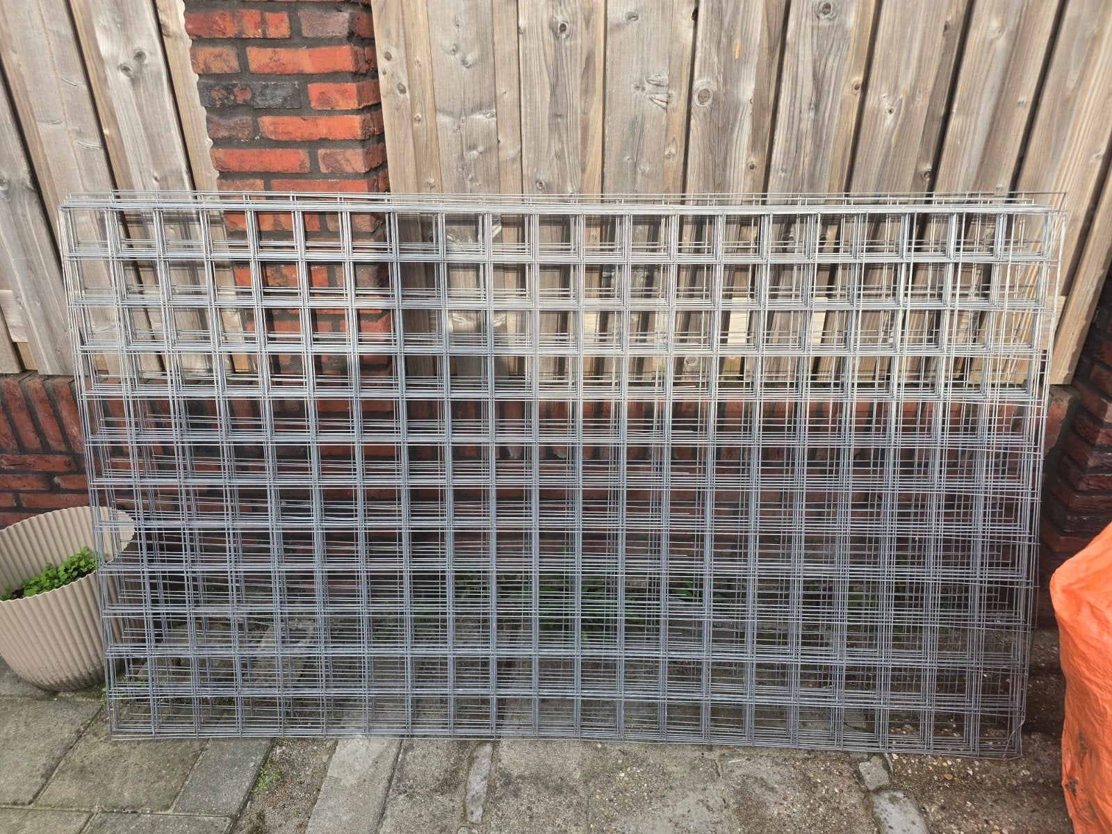13 stuks vloerverwarming netten 210x120 cm maaswijdte 10x10, Doe-het-zelf en Verbouw, Ophalen, Minder dan 30 cm, Overige typen
