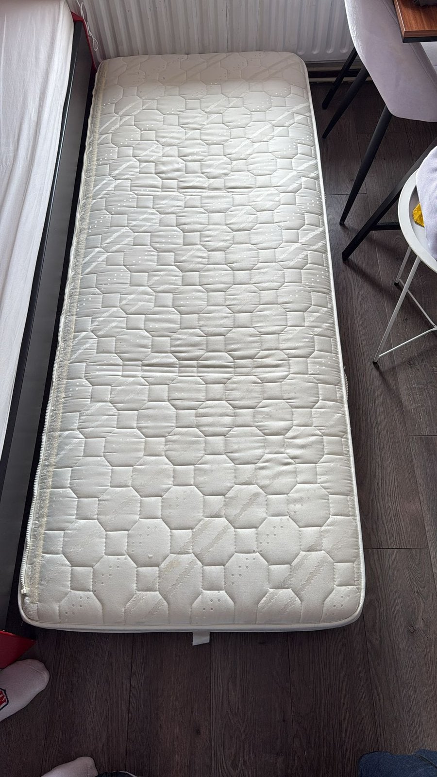 Matras, Huis en Inrichting, Slaapkamer | Matrassen en Bedbodems, Ophalen of Verzenden, Zo goed als nieuw, Eenpersoons, 90 cm