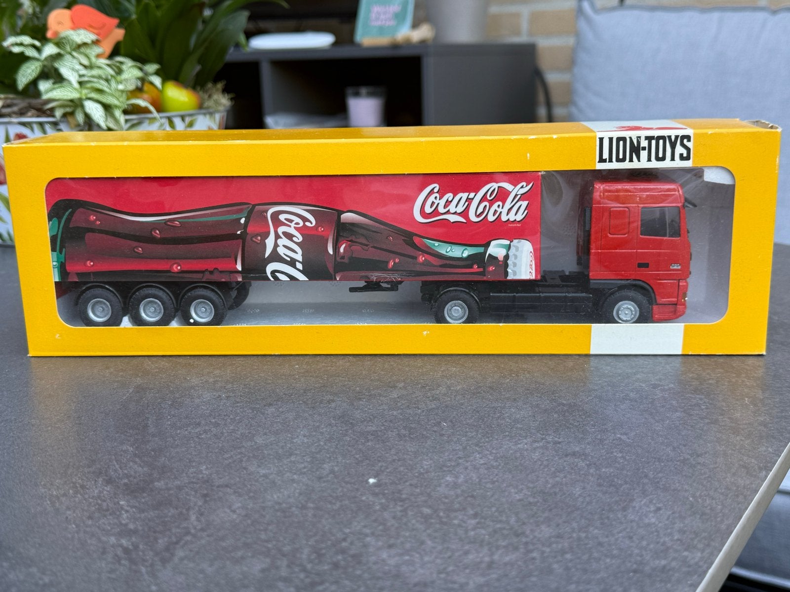 Lion-Toys Coca-Cola Vrachtwagen Modelauto, Ophalen of Verzenden, Nieuw, Bus of Vrachtwagen