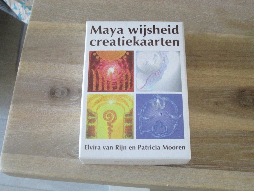 Maya wijsheid creatiekaarten Elvira van Rijn en Patricia Mo, Ophalen of Verzenden, Nieuw, Overige onderwerpen, Achtergrond en Informatie