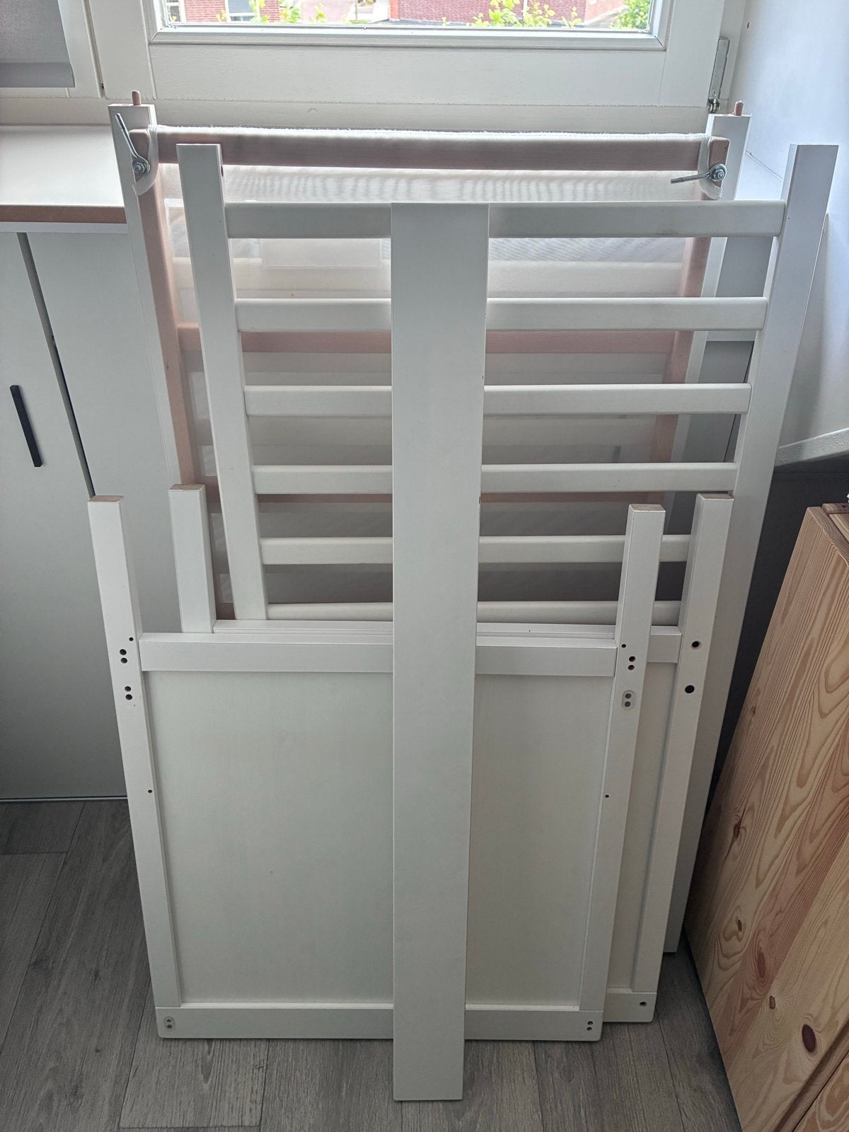 IKEA Sundvik Ledikant - Wit (125x67 cm), Gebruikt, 70 tot 85 cm, Minder dan 140 cm, Ophalen