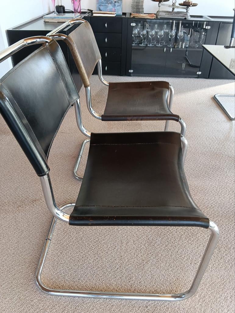 Stoelen S 33 Marcel Breuer voor Thonet, Ophalen