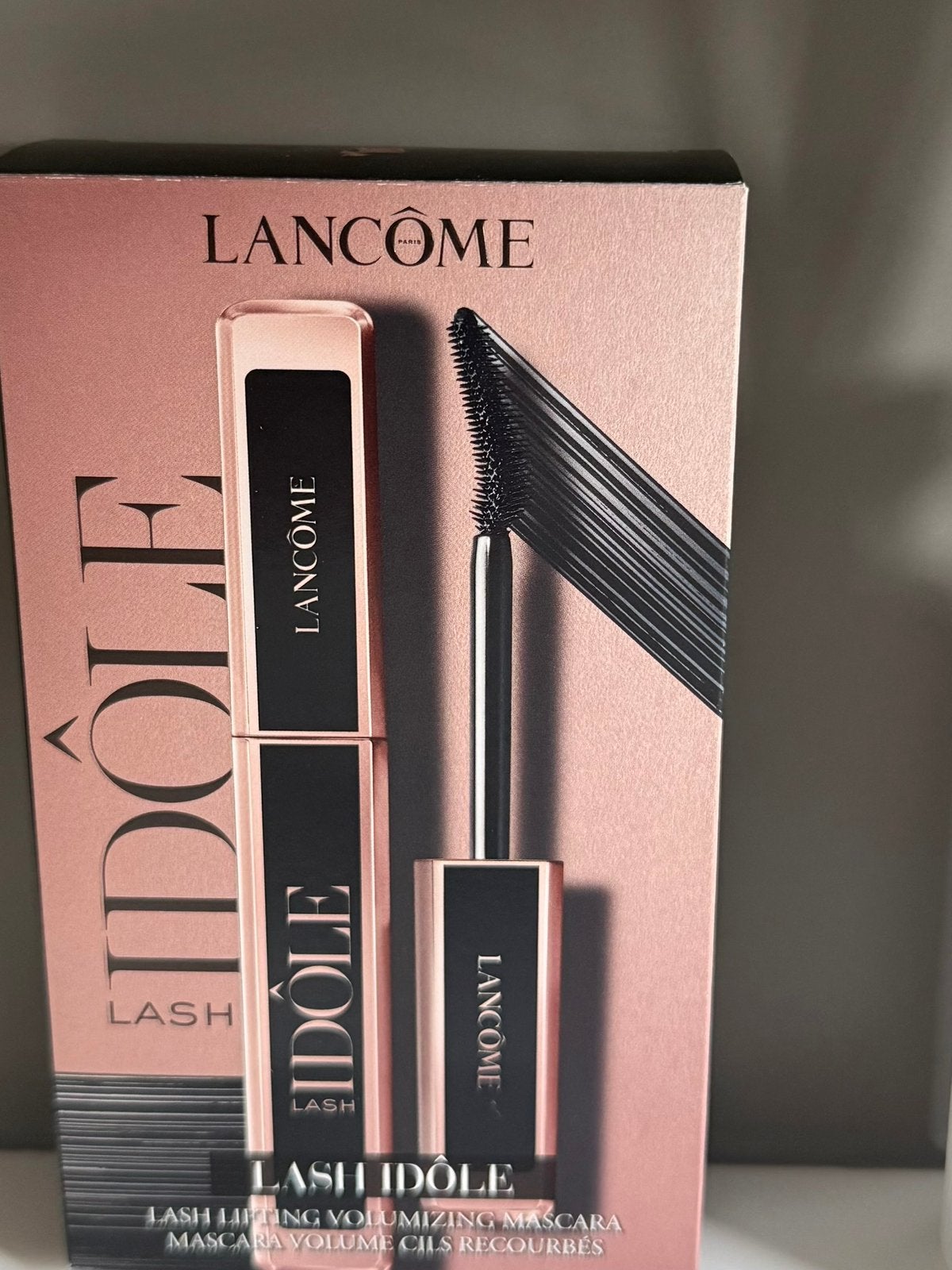 Lancôme lash idols parfum en mascara, Ophalen of Verzenden, Nieuw, Zwart, Ogen