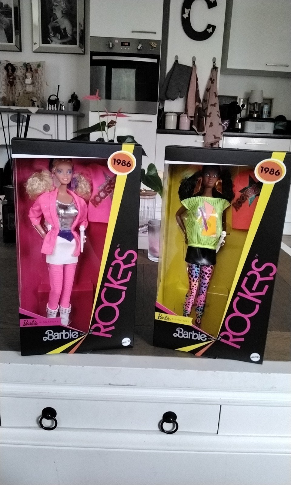 Barbie Rockers 1986 Signature poppen (set van 2), Ophalen of Verzenden, Nieuw, Barbie