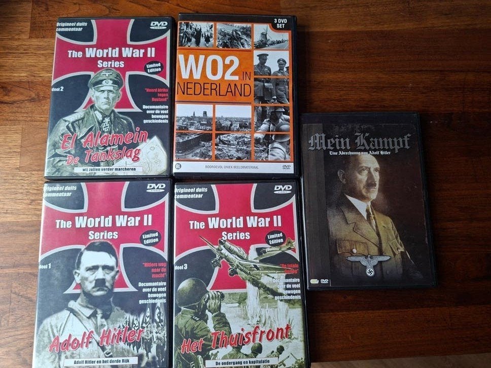 WO2 Set: Adolf Hitler, El Alamein, Het Thuisfront & WO2 N, Ophalen of Verzenden