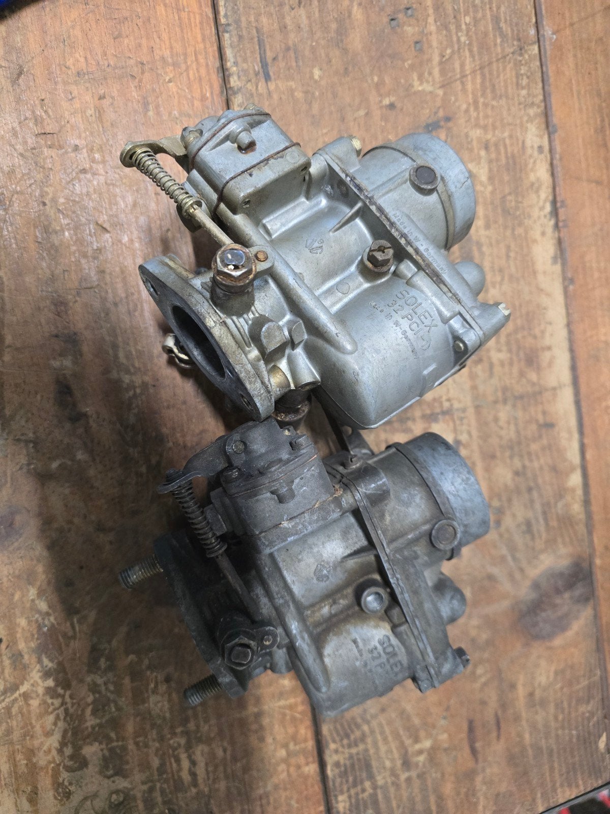 2 Solex 32 PCI carburateurs voor VW Kever, Ophalen, Gebruikt, Volkswagen, Onbekend