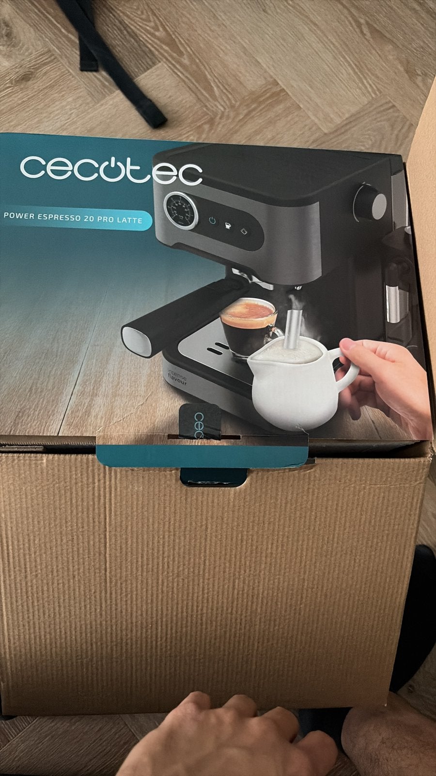 Cecotec Power Espresso 20 Pro Latte Espresso machine, Ophalen, Afneembaar waterreservoir, Espresso apparaat, Nieuw