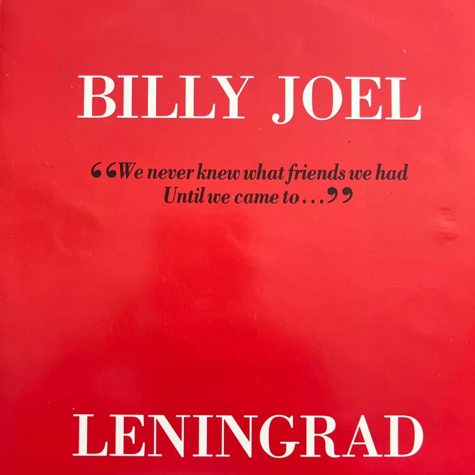 Billy Joel - Leningrad, Ophalen of Verzenden, Gebruikt, Pop