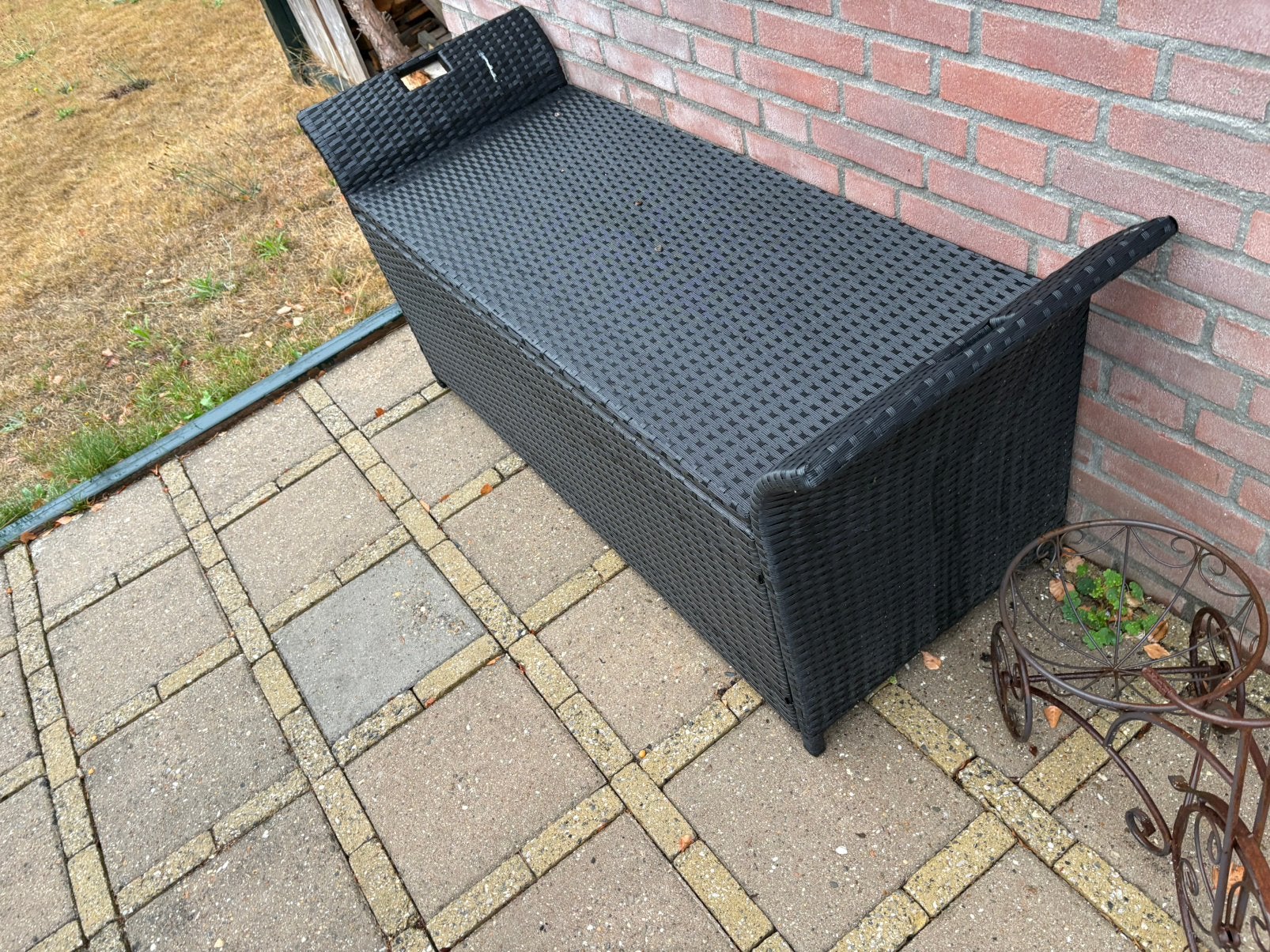 Bank met opbergplek, Ophalen of Verzenden, Zo goed als nieuw