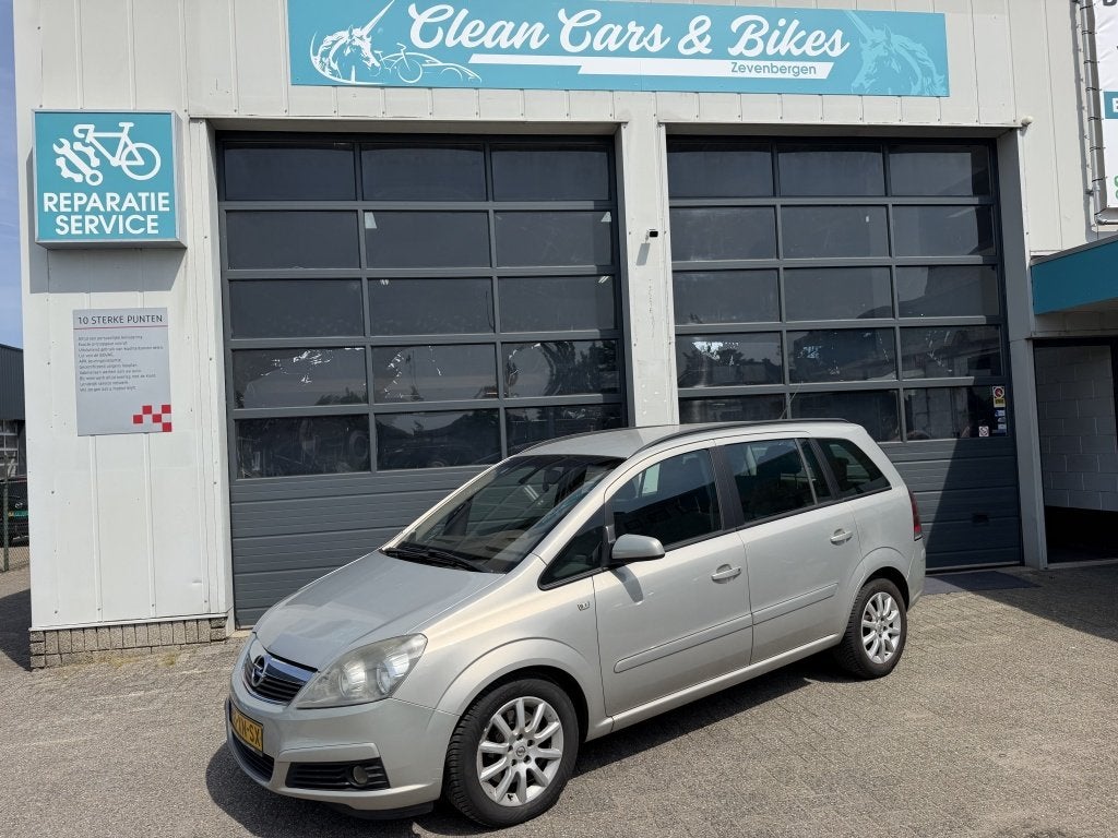 Opel Zafira 2.2 Temptation (bj 2007, automaat), Auto's, Opel, Gebruikt, 4 cilinders, 150 pk, 7 stoelen