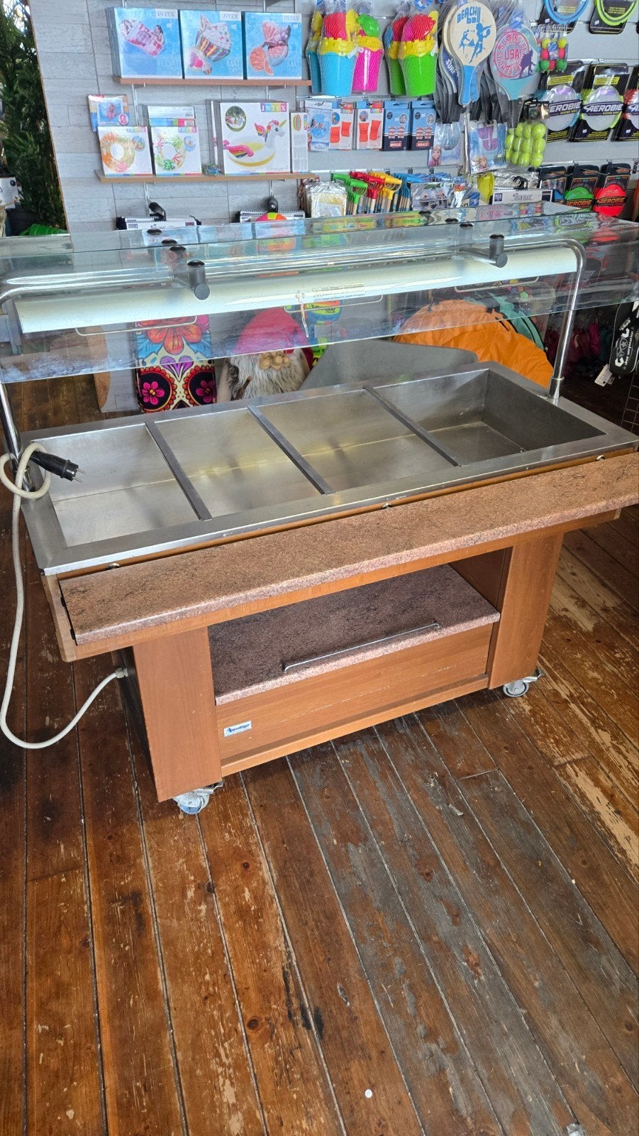 ENOFRIGO warmhoudvitrine/bain-marie, Ophalen, Gebruikt