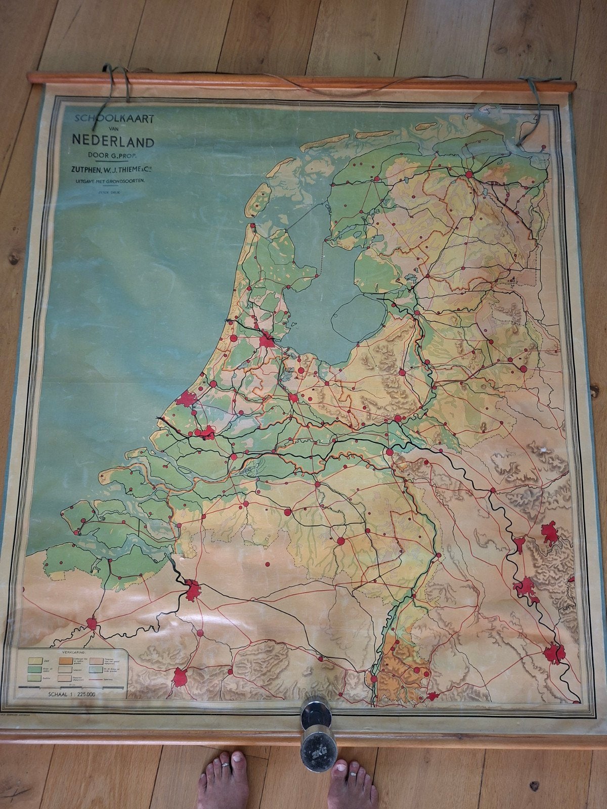 Diverse oude schoolplaten, Ophalen, Geschiedenis