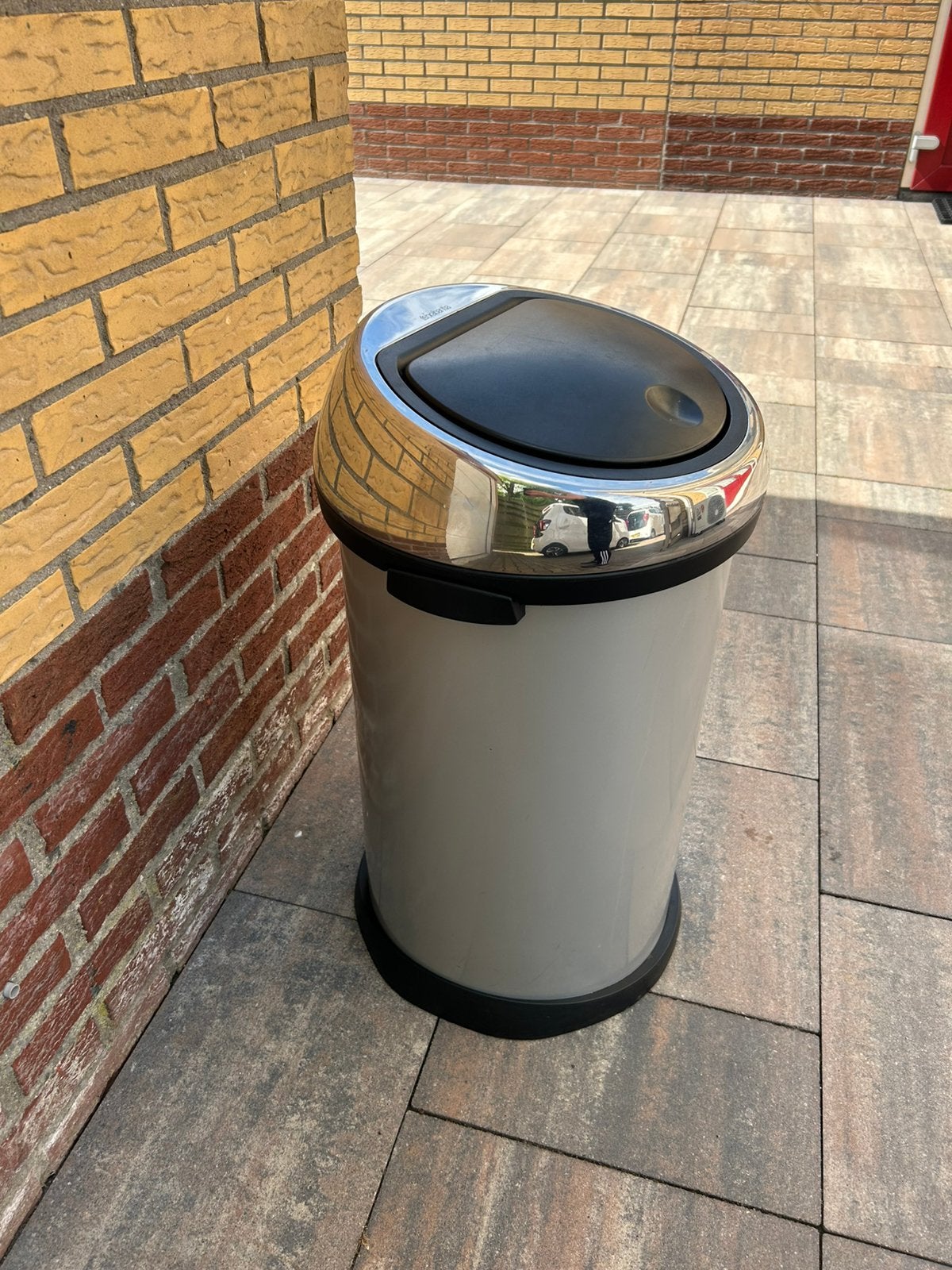 Brabantia  prullenbak, Gebruikt, 50 tot 75 cm, 40 liter of meer, Ophalen of Verzenden