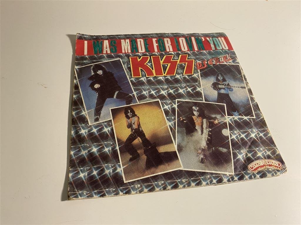 Kiss i was made for lovin you singles [487], Cd's en Dvd's, Verzenden, Zo goed als nieuw, Pop