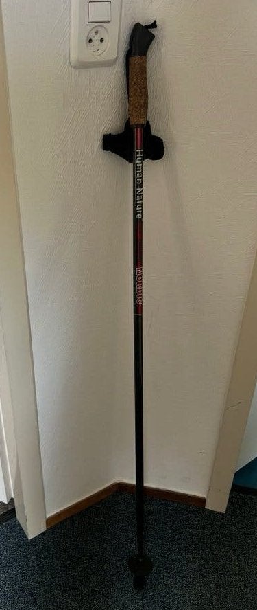 Human nature Nordic walking stick 110cm, Ophalen of Verzenden, Zo goed als nieuw, Wandelstok