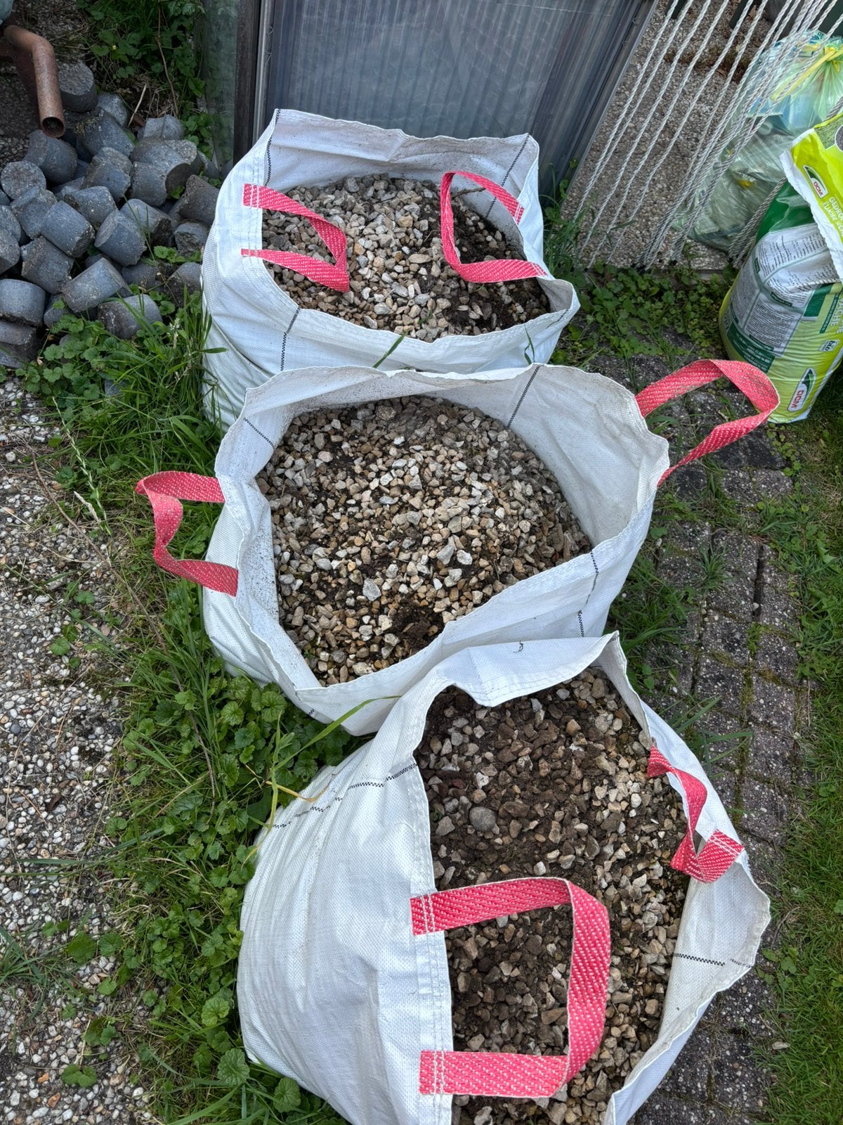Grind (gratis afhalen), Tuin en Terras, Grind, Keien en Split, Ophalen, Gebruikt, Grind