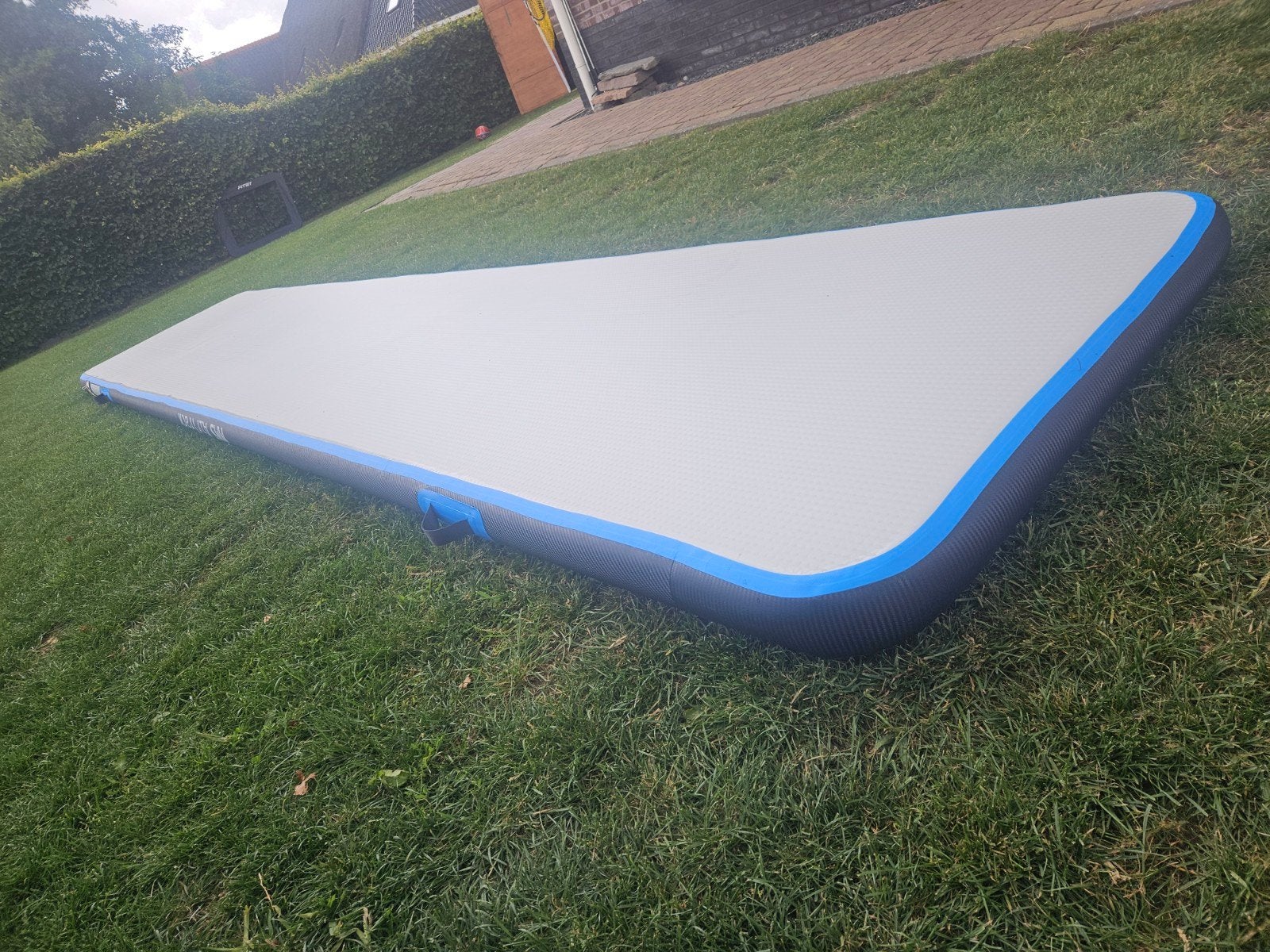 Airtrack turnmat MMS- 5 meter inclusief pomp, Ophalen, Zo goed als nieuw