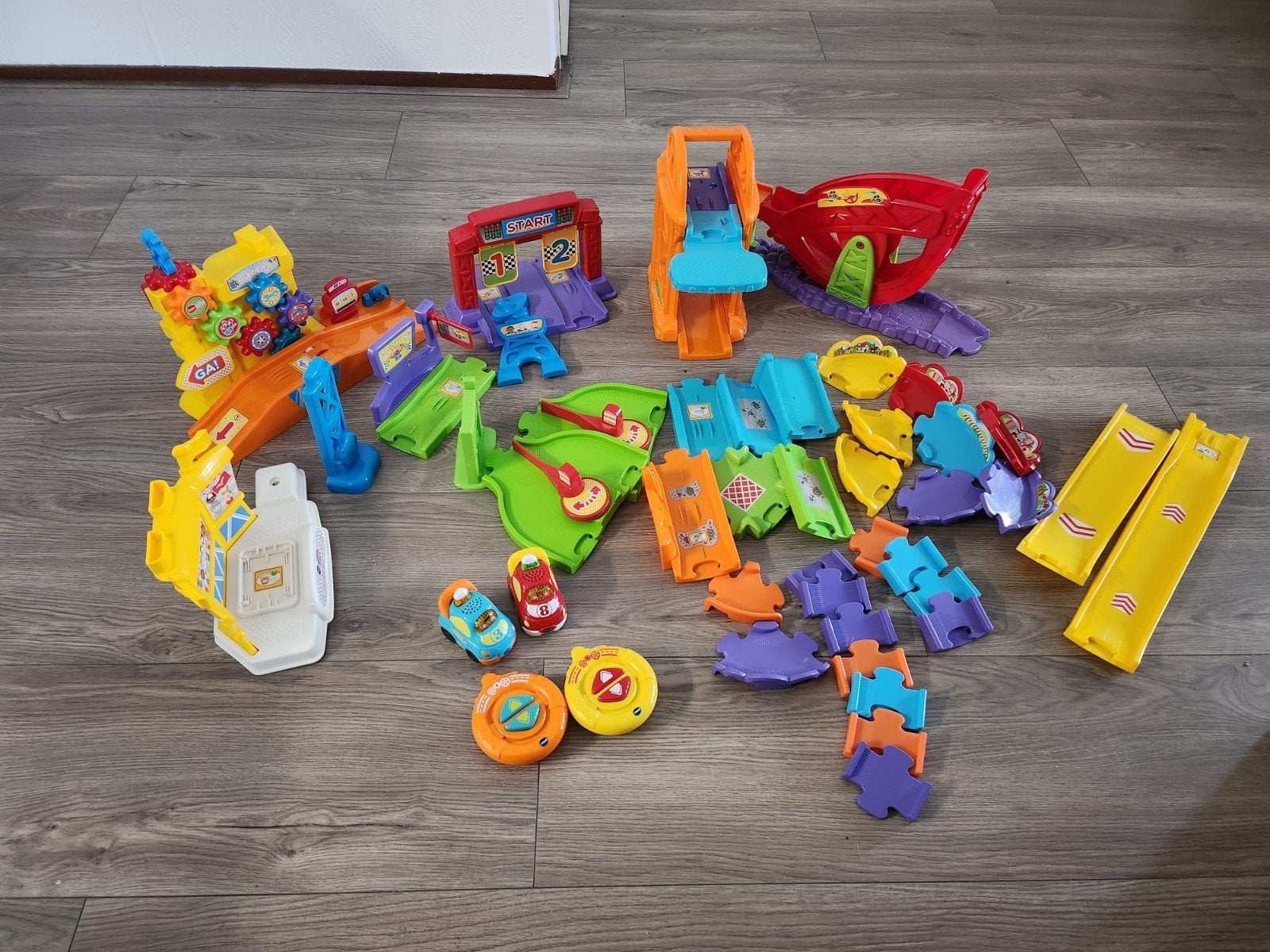 Grote VTech Toet Toet Auto's en Zoef Zoef Dieren set, Ophalen, Gebruikt, Afstandsbediening