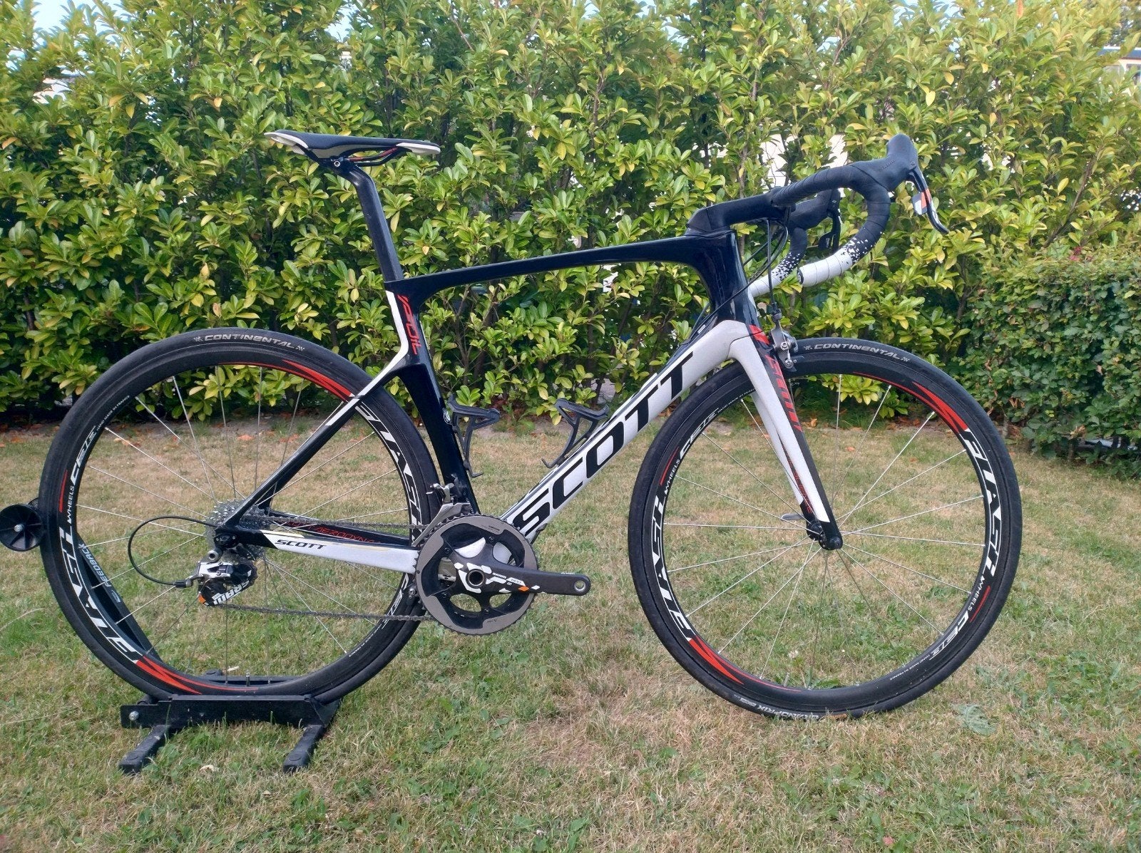 Scott Foil 20 met sram red 2x11 maat 56, Gebruikt, Carbon, Meer dan 20 versnellingen, 53 tot 57 cm