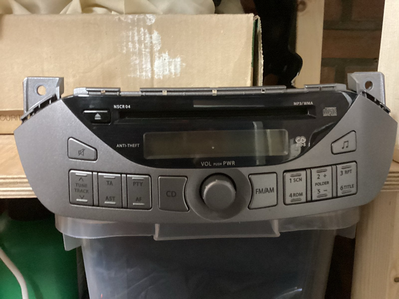 Nissan Pixo MP3/WMA orginele autoradio, Auto diversen, Autoradio's, Ophalen of Verzenden, Gebruikt
