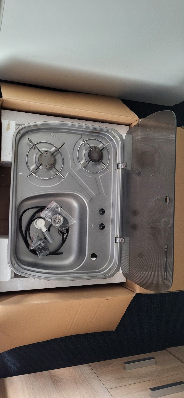 Dometic HSG 2445 Kookplaat met Spoelbak - Gebruikt, Ophalen, Gebruikt