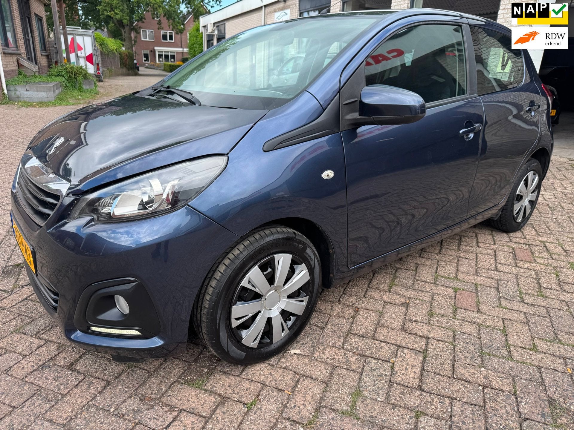 Peugeot 108 1.0 e-VTi Active AIRCO LED ORG 95354 KM NAP VOLL, Voorwielaandrijving, Gebruikt, Origineel Nederlands, Bedrijf