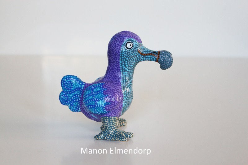 100% Handgemaakt Beeldje Dodo / Vogel Kunst Nieuw, Antiek en Kunst, Minder dan 20 cm, Handgemaakt, Ophalen of Verzenden, Overige materialen
