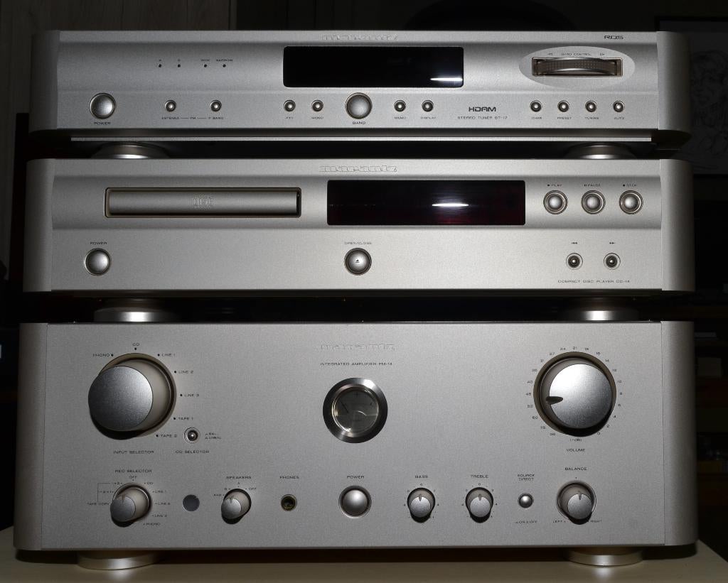Marantz PM-14, CD-14, ST-17, Audio, Tv en Foto, Versterkers en Receivers, Ophalen, Minder dan 60 watt, Marantz