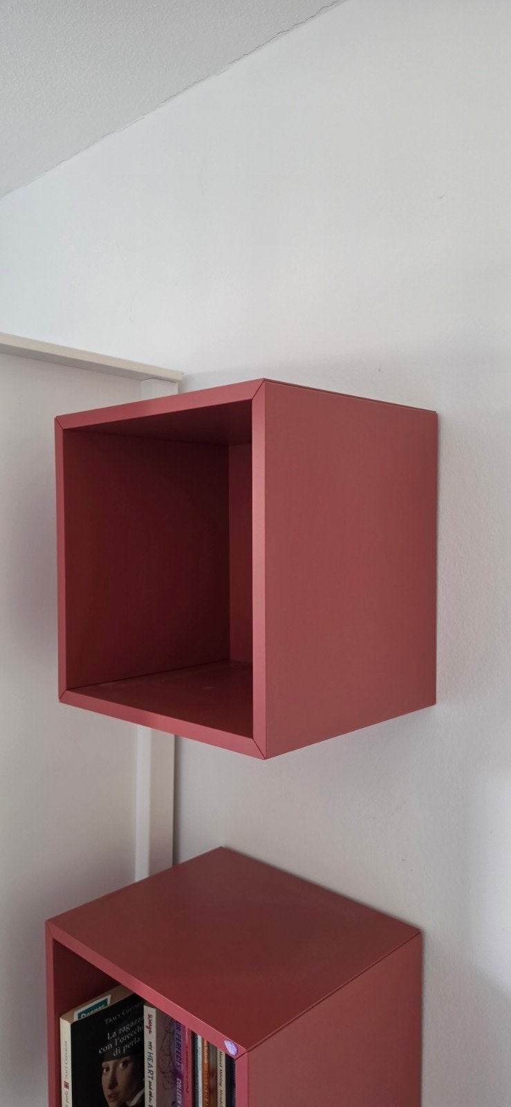 Drie zwevende wand/boekenkasten., Ophalen, Minder dan 150 cm, Minder dan 100 cm, 25 tot 50 cm