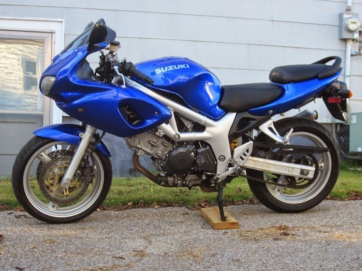 Frame sv650, tank, topkuip compleet, uitlaat, teller suzuki, Ophalen of Verzenden, Gebruikt