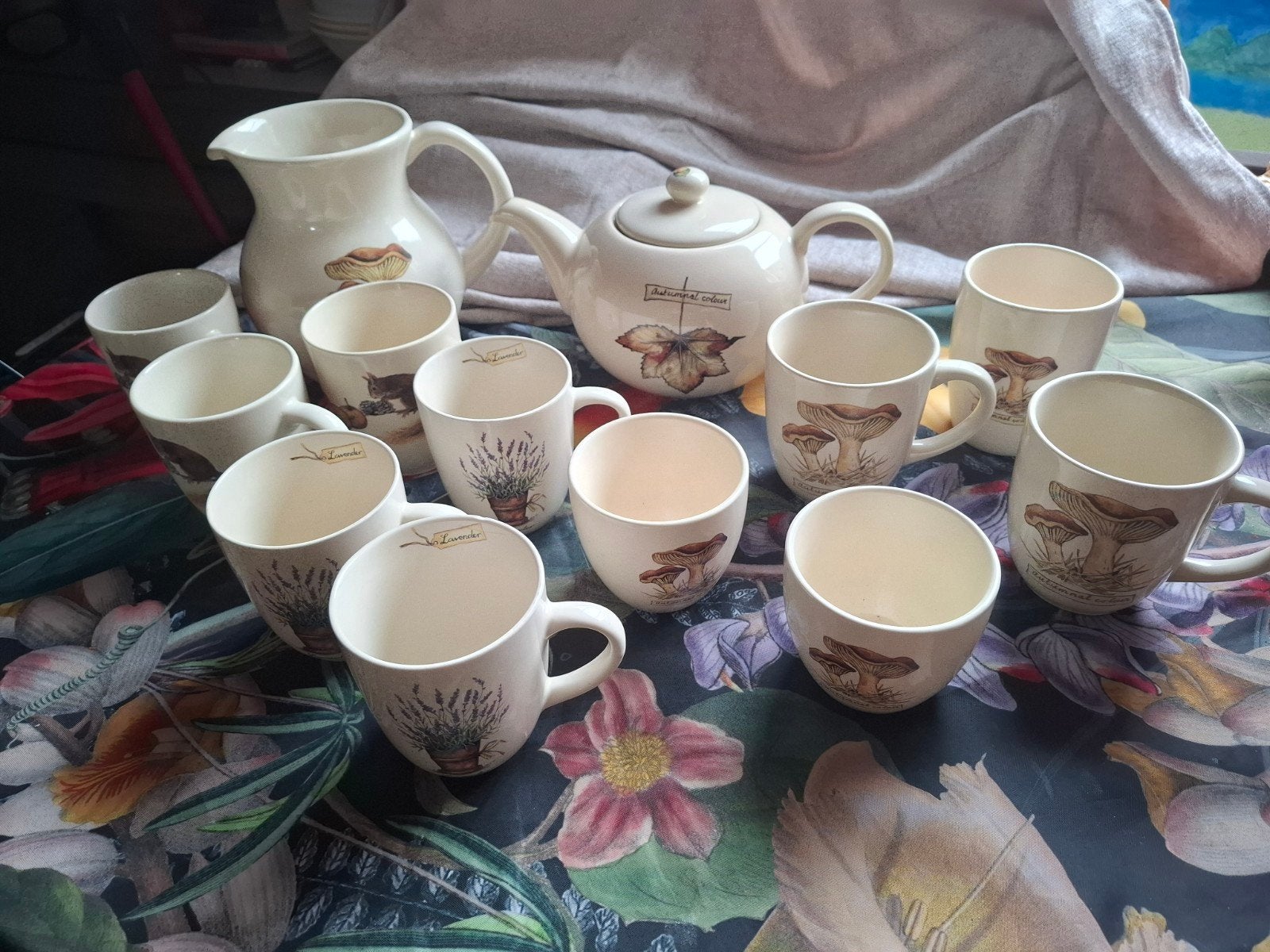 Jet herfst servies, Ophalen, Zo goed als nieuw, Jet by Ter Steege, Overige stijlen