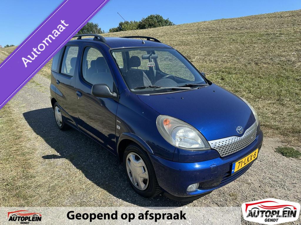 Toyota Yaris Verso 1.3-16V VVT-i Sol AUTOMAAT IJskoude AIRCO, Auto's, Toyota, 1299 cc, 86 pk, 4 cilinders, Blauw
