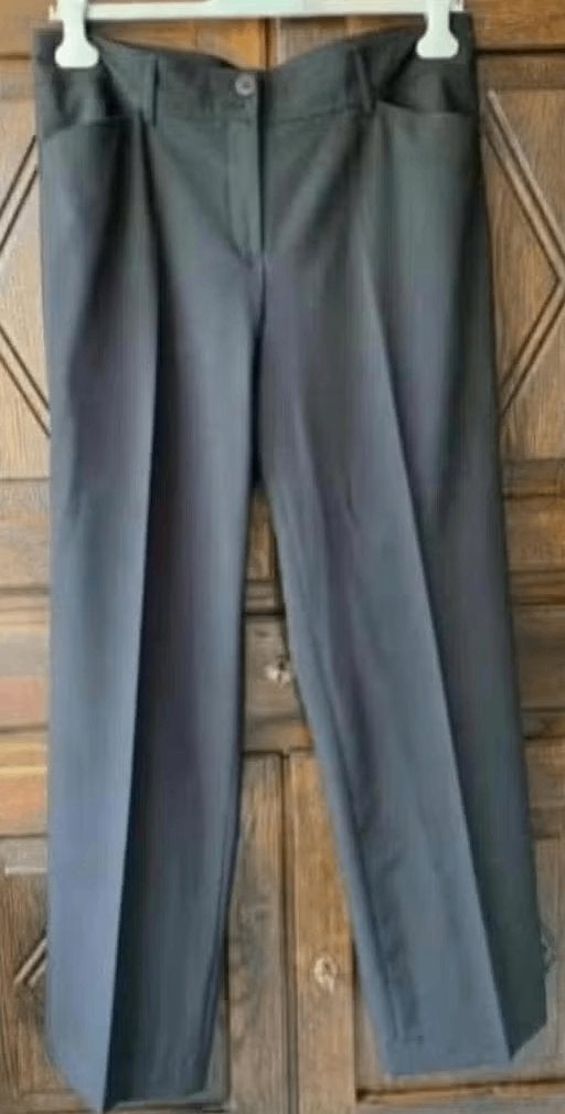 Nette, zwarte pantalon, damesbroek; 44; Apanage Collection, Zwart, Maat 42/44 (L), Ophalen of Verzenden, Zo goed als nieuw