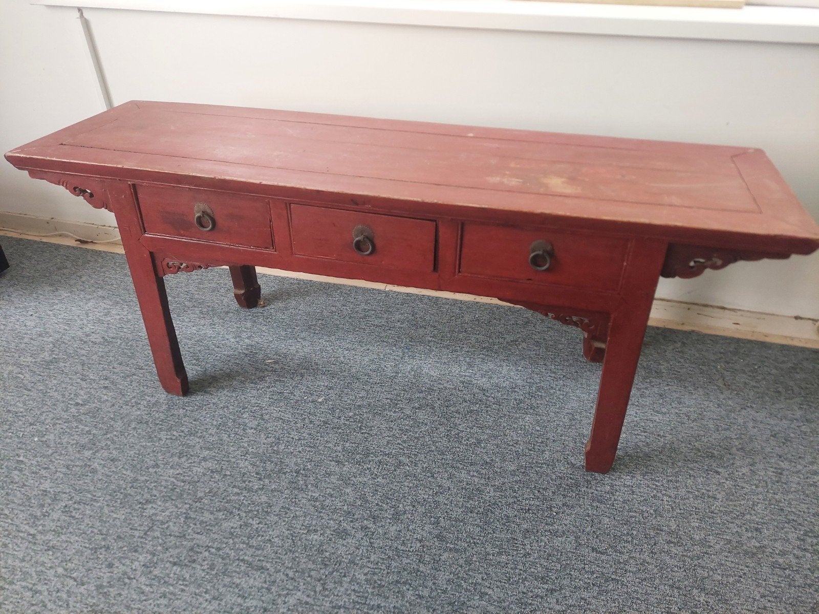 Chinese tafel, Ophalen