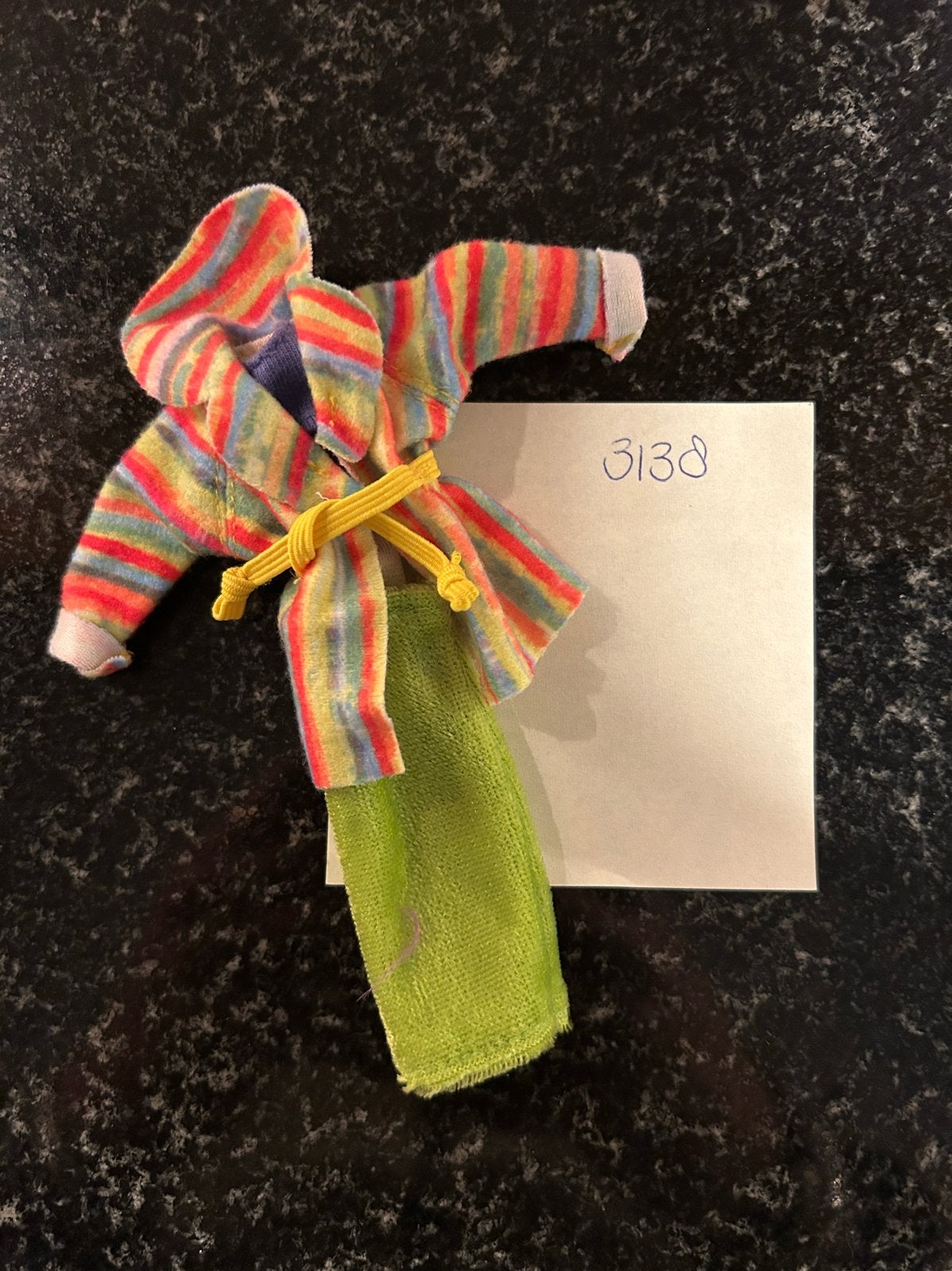 Scala LEGO 3138 - Gestreepte pyjama met groene broek, Ophalen of Verzenden, Gebruikt, Overige merken
