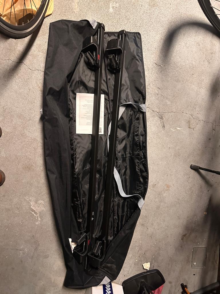 Mont Blanc dakdragers voor Volvo 240 Polar (open dakrails), Ophalen of Verzenden, Zo goed als nieuw