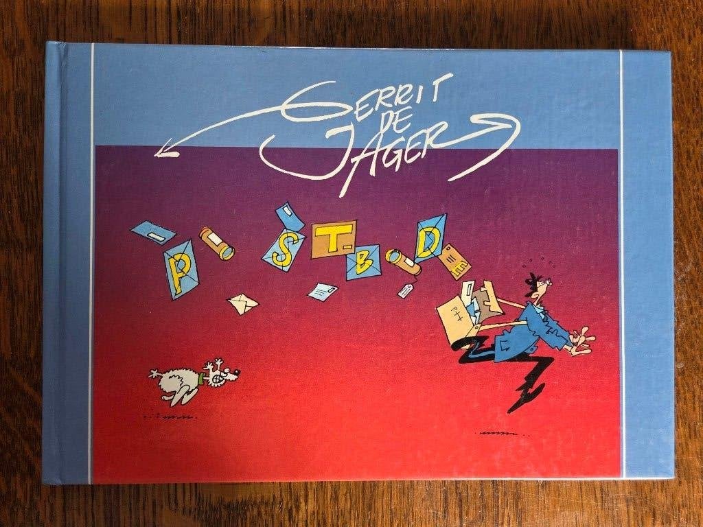 Postbode- Gerrit de Jager, Boeken, Stripboeken, Zo goed als nieuw, Eén stripboek, Ophalen of Verzenden