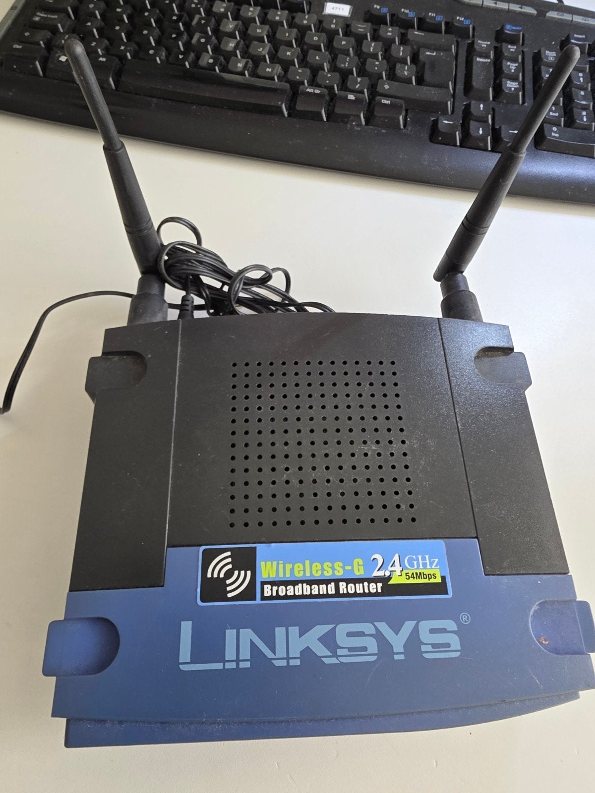 Linksys Router 2.4GHz 54Mbps, Computers en Software, Routers en Modems, Ophalen of Verzenden, Zo goed als nieuw, Router, Linksys