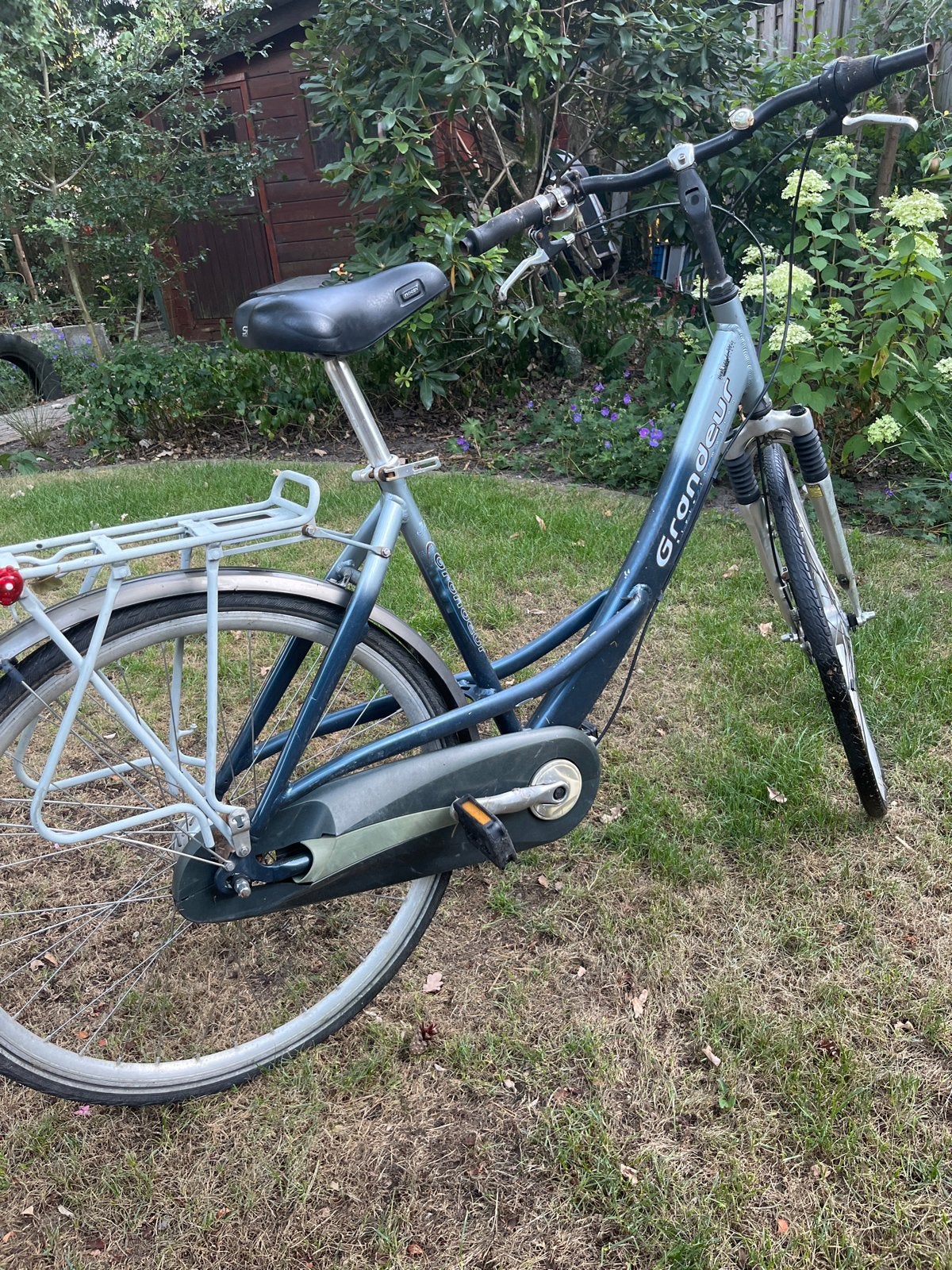 Grandeur damesfiets met lekke en zachte band, Velgrem, Versnellingen, Ophalen, Overige merken