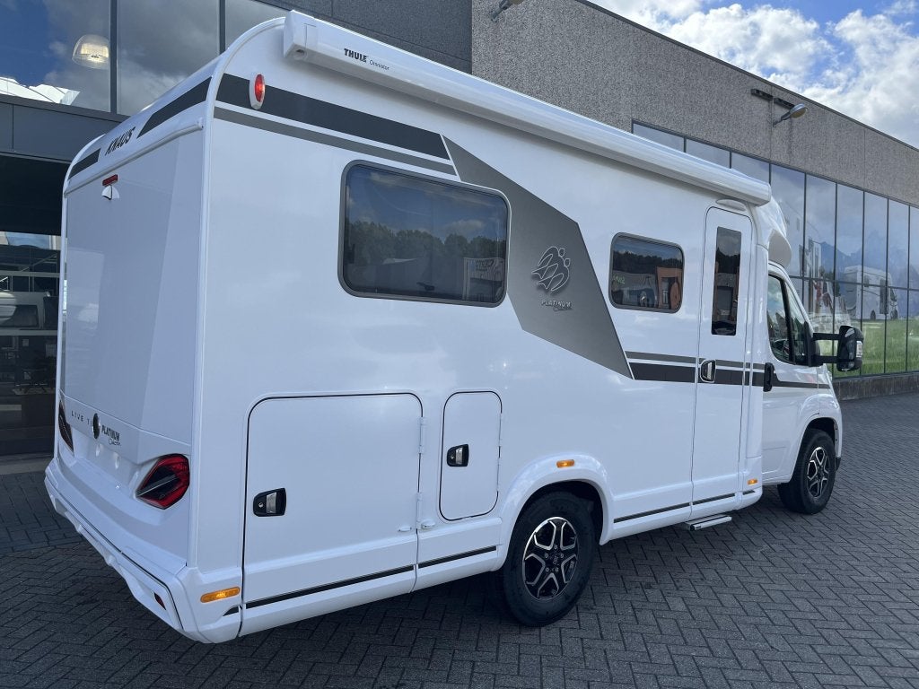 Knaus Live TI 590 MF Platinum Selection 2026, Caravans en Kamperen, Campers, Automaat, Ringverwarming, Fiat, Tot en met 2