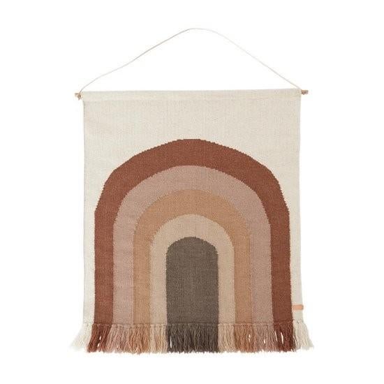 OYOY Living Design Follow The Rainbow - Regenboog Wandkleed, Ophalen, Geel, Zo goed als nieuw, Boho